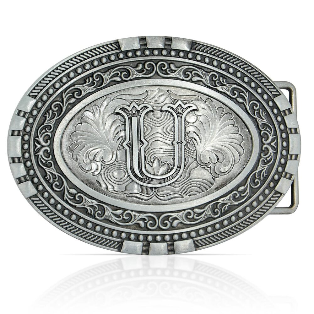 9991 Belt Buckles Western Cowboy - Silver Belts Buckle Cool Cowboy Belt